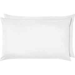 Pack of 2 Soft touch Ultra-Fine 100% Cotton Pillowcase, Envelope Closure Pillow Covers, Available in a Variety of Colours