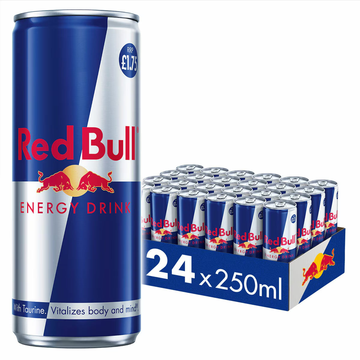 Red Bull PMP £1.75, 24 X 250Ml