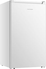 Fridgemaster MUR4545 Small Table Top 45Cm Mini Fridge - 45 L - Mechanical Control with Adjustable Thermostat - Reversible Door - 39 Db Low Noise - Broad Climate Design - White - E Rated