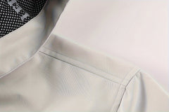 Men's Fashion New Jacket Men's Spring Autumn Thin Casual Multi-Pocket Outdoor High Quality Jacket Coat Men Detachable Hood Outdoor Trendy Design Waist Double Pocket Jacket