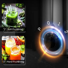 New Style Juicer Machines, Centrifugal Juicer Machines Whole Fruit and Vegetable Juice Extractor, Juicer Maker Machines Quick Juicing with 2 Speeds Control, Stainless Steel Portable Smart Juicer, Easy Clean, Ideal for Family and Healthy Living