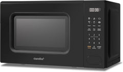 Midea COMFEE' 700W 20 Litre Digital Microwave Oven: Functional & Stylish for Any Kitchen, with 6 One-Touch Cooking Presets, Express Cook, 11 Power Levels, Defrost, Memory Function - Black