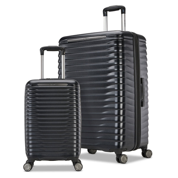 Samsonite Element 2 Piece Hardside Luggage Set in Black