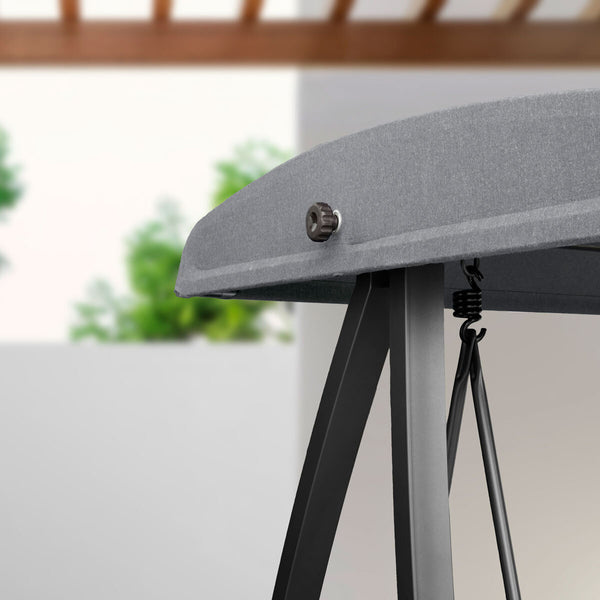 Agio Luna Woven 2 Seater Patio Swing with Canopy