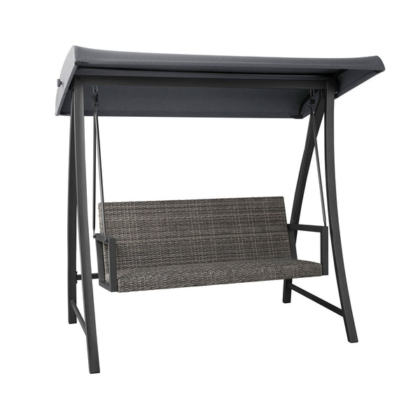 Agio Luna Woven 2 Seater Patio Swing with Canopy