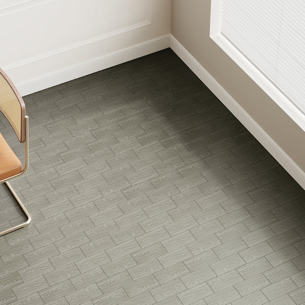 36pcs Self Adhesive Vinyl Flooring, 15X30cm Wood & & Stone Grain Effect Peel and Stick Floor Tiles, Waterproof Flooring Stickers for Home Office Bedroom Kitchen Living Room