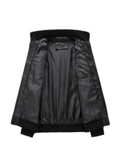 2907 Cross-Border New Double-Zipper Hooded Faux Leather Jacket Men'S Casual Fashion Motorcycle Jacket Men'S Korean Version Trendy Solid Color Coat Men