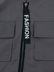 Directional HZ2386 Women's Fashion Casual Cargo Zip-Up Two-Piece Set