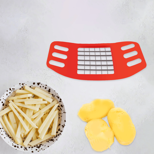AEX Potato Chipper | French Fry Cutter and Vegetable Slicer | Kitchen Tool for Potatoes, Carrots, Cucumbers & More