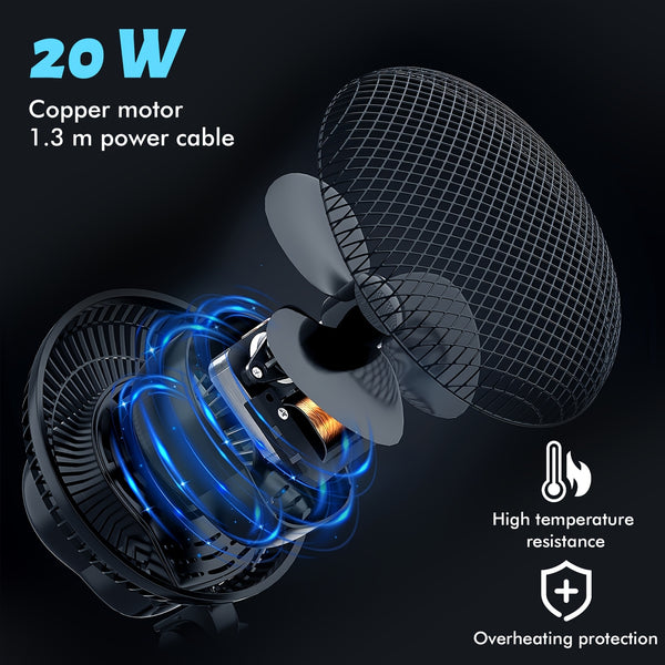 1pc  Kit, High-Velocity Airflow for Outdoor Sheds, Coops, Greenhouses, No Battery Required