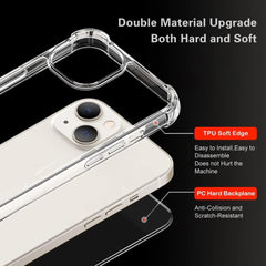 Case For iPhone 17 Pro Max 16 Pro Max Plus 15 14 13 11 12 7 8 17 Air Clear Shockproof Phone Cover