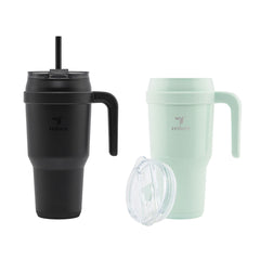 Reduce Cold1 Mug 1.18L, 2 Pack in Black & Mint