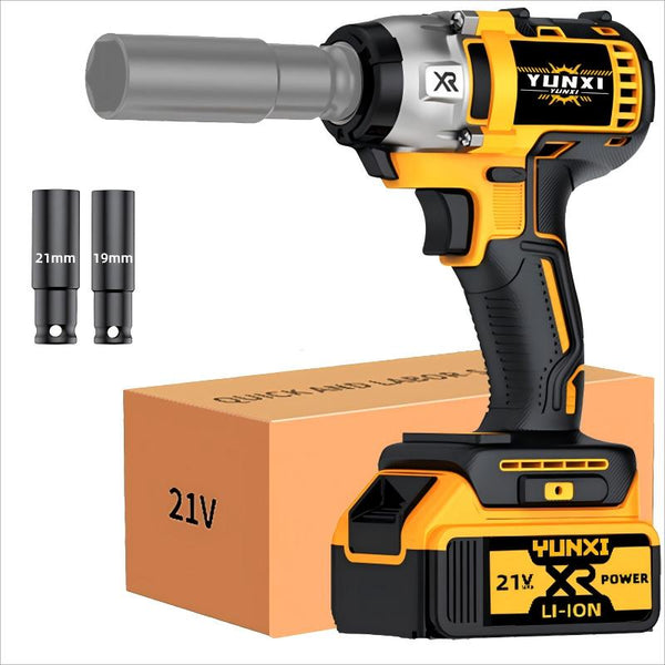 Wireless Electric Impact Wrench, Lithium Electric Wrench Set - Multifunctional Tool Set, Portable, Suitable For Car Maintenance, Furniture And Scaffolding Installation, A Gift Of Electric Tools For Husbands