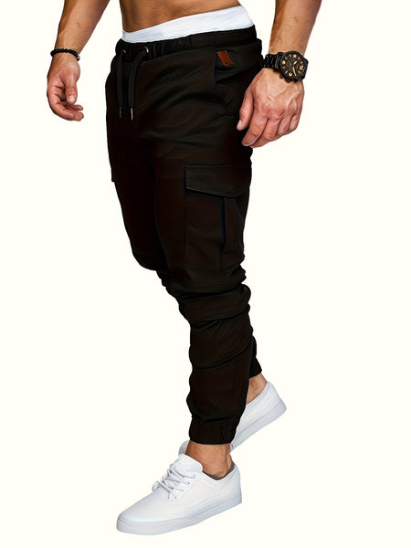 -Border Trade Men'S Outdoor Casual Cargo Pants (Multi-Color 3-Strip Set) More Cost-Effective