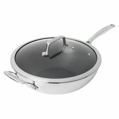 Henckels Paradigm Stainless Steel Ceramic Wok, 30Cm