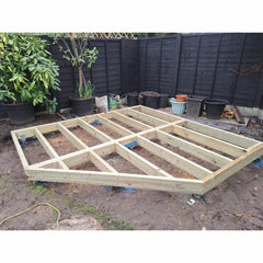 Gorilla Base Pro E Installation for Shire Rydal 44Mm Log Cabin 17 X 10Ft (5.1 X 3M)