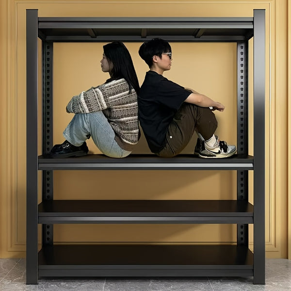 Sturdy Utility Storage Shelves with Five Adjustable Tiers, Made from Industrial-Grade Materials for Handling Storage. This Professional Shelving System Is Designed for Industrial And Scientific Applications storage and organization