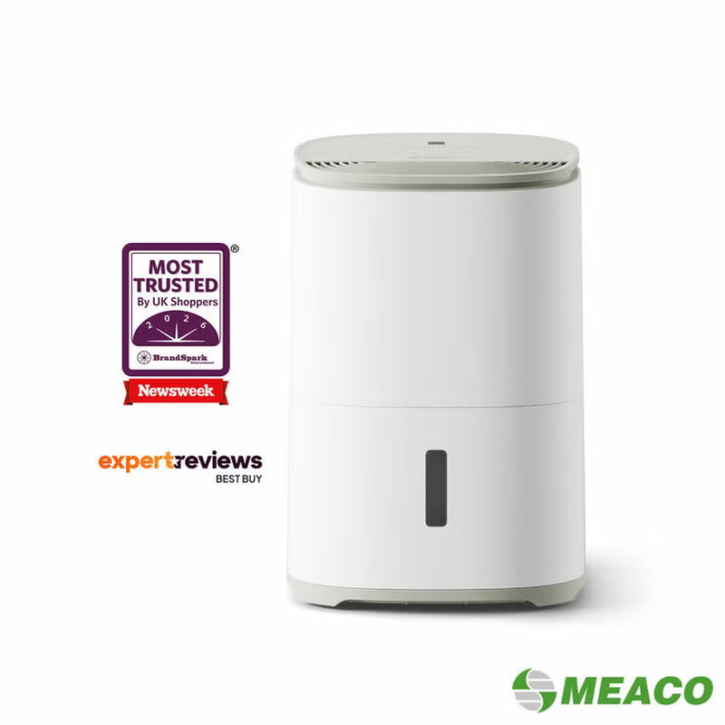 Meacodry Arete One 10L Dehumidifier & Air Purifier in Warm Pebble