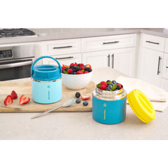 Thermoflask Food Jars 591Ml, 2 Pack in 3 Colours