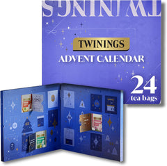 Twinings Advent Calendar 2025 Premium Tea Selection, 24 Delightful Green & Herbal Infusion Tea Bags