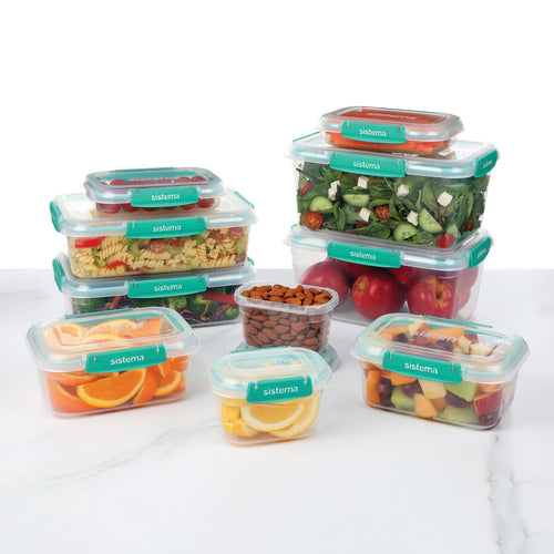 Sistema Klip IT plus Food Storage Set, 10 Piece