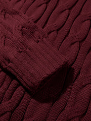 Men's Mature Business Sweater - New Autumn/Winter Lapel Ribbed Knitwear, Fashionable Solid Color Pullover, Suitable for Layering and Wearing Over Clothes