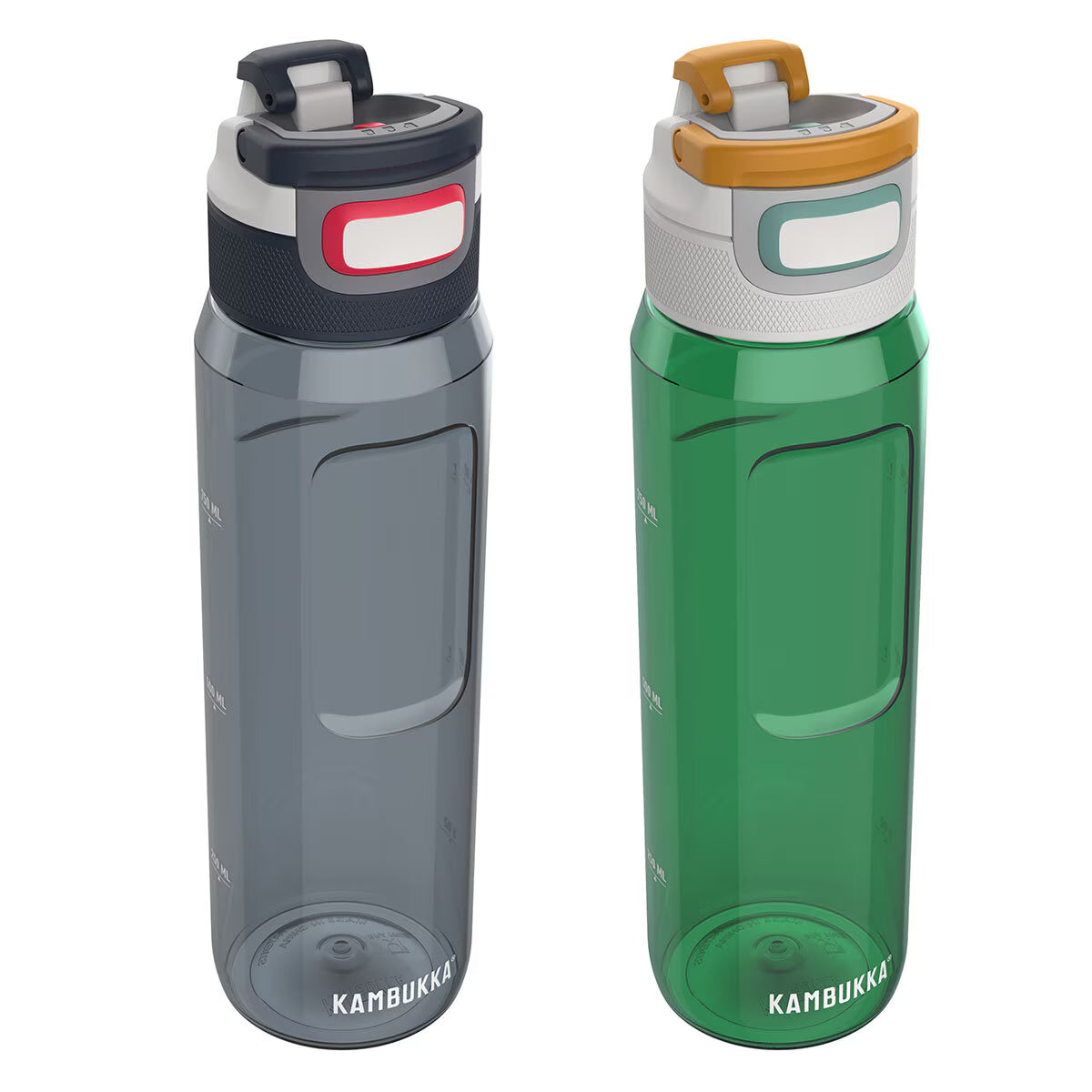 Kambukka Elton 1L Tritan Water Bottle, 2 Pack
