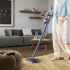4-in-1 Handheld Vacuum Cleaner Ultra Lightweight Cordless Stick Vac - 8000 Pa Powerful Suction, High-Speed Motor, 3000mAh, Vacuuming & Mopping & Sweeping, Suitable for Home, Carpets, Pet Hair Cleaning, Easy to Operate and Store, 60dB Low Noise, Carpet Cle
