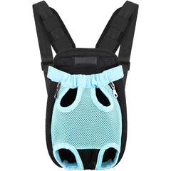 ATEK Breathable Mesh Pet Carrier Backpack With Adjustable Straps, Zipper Closure, And Built-in Leash For Dogs And Cats Christmas Gift