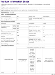 Igenix IG3751BL Table Top Mini Freezer with 33 Litre Capacity, 1 Wire Shelf, Reversible and Lockable Door, Black