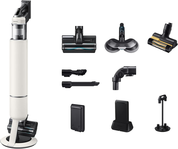 Samsung Bespoke Jet Lite, Max 280W Suction Power Smart Cordless Vacuum Cleaner with AI Cleaning, Pebble Grey, VS80F28DLP/EU