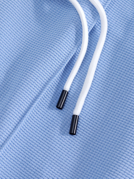 Men's 2pcs Set: Long-Sleeve Shirt and Drawstring Pants - Clean, Comfortable, Breathable