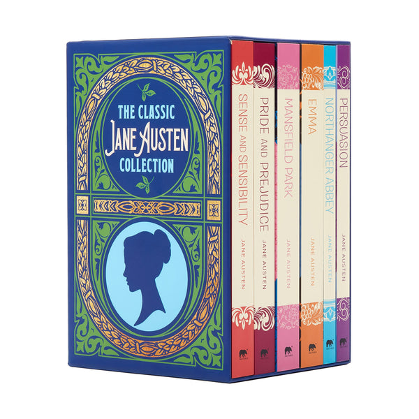 The Classic Jane Austen Collection: 6-Book paperback boxed set (Arcturus Classic Collections, 1), Jane Austen Gifts, Collectible Paperback Editions, Decorative Box Set, Contemporary Cover Designs, Unabridged Novels