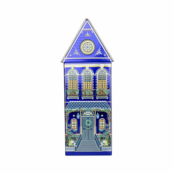 The Silver Crane Co Winter Festive Houses Speculoos Cookies, 345G in 3 colors