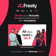 Hisense 100E77NQTUK PRO 100 Inch 4K QLED Freely Smart TV