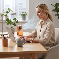 Mini Handheld Fan, 50% Smaller Portable Pocket Cooling Fan, 3-in-1 Stand Handheld Lanyard USB Fan, Summer Cooling Essential for Travel