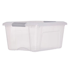 IRIS OHYAMA 15L Storage Box with Lid - 4 Pack