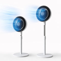 Air Circulation Fan Electric Fan Rechargeable Oscillating Fan 3-Gear Adjustment Stand Fan Household Air Circulation Fan