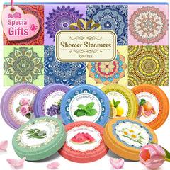 Gifts for Men: Shower Steamers Aromatherapy Men Birthday Gifts, Self Care Bath Bombs SPA Stress Relief, Gifts for Valentines, Thanksgiving, Christmas, Advent Calendar 2025 (8 Pack)