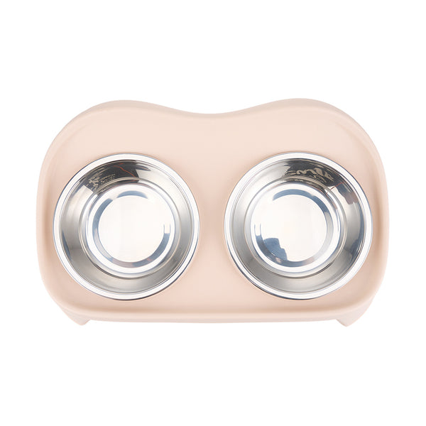 Dog Bowls with Stand, Adjustable Raised Dog Bowl for Large Dogs, Dog Feeding Station with 2 Stainless Steel Dog Bowls, Non-Slip elevated dog bowls