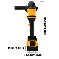 The New 2026 Angle Grinder Is Equipped with Two Lithium-Ion Batteries, a Fast Charger, And a Wireless Polishing Machine with a Complete Set of Accessories, Enhancing The Product'S Versatility And Ease of Use