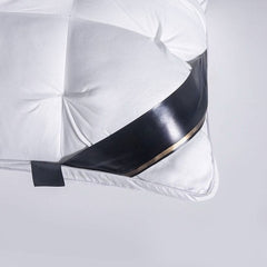 Pack of 2 Upgraded Thickened 5-Star Hotel Quality Pillows – Non-Collapsing High Core for Deep Sleep & Neck Support, Hypoallergenic Polyester Cover, Perfect for Home, Bedroom