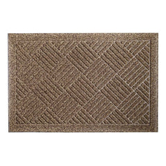 JVL Dirt Defender Door Mat in Beige, 40 X 60 Cm - 2 Pack