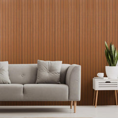 Self-Adhesive Wood Effect Wallpaper 3D Wood Panel Vinyl Wrap Peel and Stick Waterproof Sticky Back Plastic for Walls Furniture Cabinets 40cm x 300cm