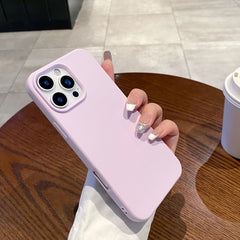 Phone Case: Phone Case - Suitable for Apple 16 Pro Max Phone Case, iPhone 17 Pro Max iPhone 16 iPhone 15 with a Skin-Like Pure Color Soft for 14/13/12/11.