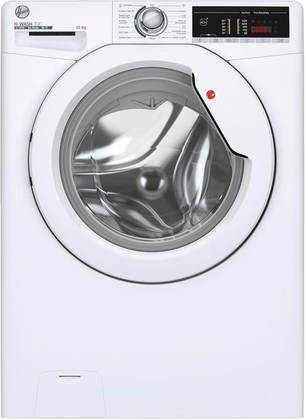 Hoover H-WASH 350 9Kg Freestanding Washing Machine, 1400 RPM, a Rated, Eco-Power Inverter Motor, Hon App, 60 Programmes, Eco Doser, Power Care System, White, 60X53X85 Cm - H3WPS496TAMB6-80