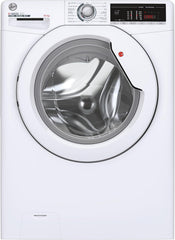 Hoover H-WASH 350 9Kg Freestanding Washing Machine, 1400 RPM, a Rated, Eco-Power Inverter Motor, Hon App, 60 Programmes, Eco Doser, Power Care System, White, 60X53X85 Cm - H3WPS496TAMB6-80