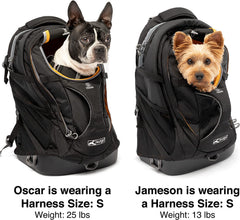 Kurgo G-Train Pack, Carrier Backpack for Small Dogs and Cats, Ideal for Hiking or Travel, Waterproof Bottom, Chili Red