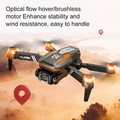 [ Essential for Camping Season ] LU80 drone, dual electrically adjustable cameras+screen remote control, intelligent obstacle avoidance+one click takeoff, suitable for outdoor party record starry sky camping!, Aerial Photography, Outdoor Drone