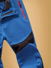 Autumn And Winter Outdoor Fleece Warm Elastic Assault Pants Men'S Soft Shell Trousers Wear-Resistant Hiking Pants